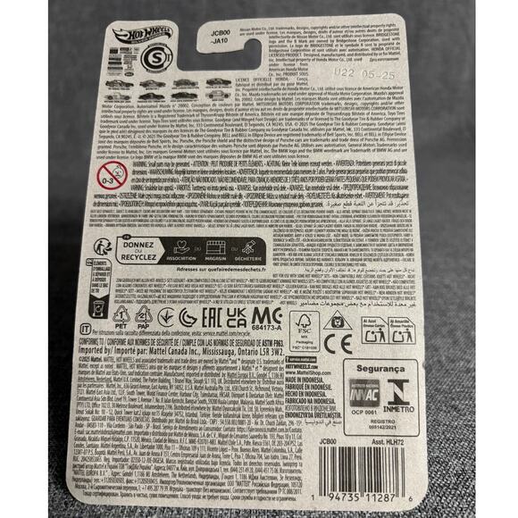 Hot Wheels Neon Speeders '98 Honda Prelude - Picture 3 of 3